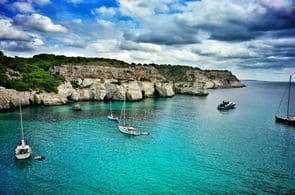 Bucht auf Menorca