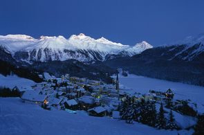 ENGADIN St. Moritz: Abendliche Stimmung